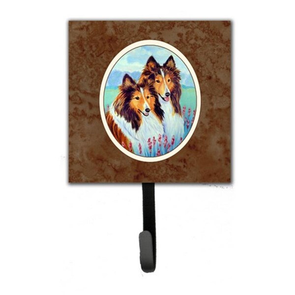 Carolines Treasures Sable Shelties Double Trouble Leash or Key Holder 7086SH4 - main